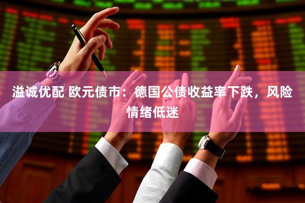 溢诚优配 欧元债市：德国公债收益率下跌，风险情绪低迷