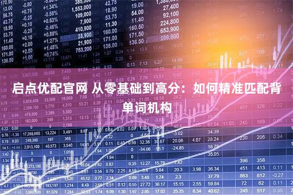 启点优配官网 从零基础到高分：如何精准匹配背单词机构