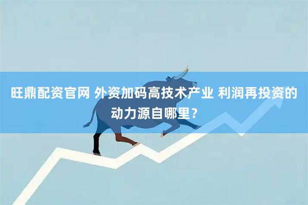 旺鼎配资官网 外资加码高技术产业 利润再投资的动力源自哪里？